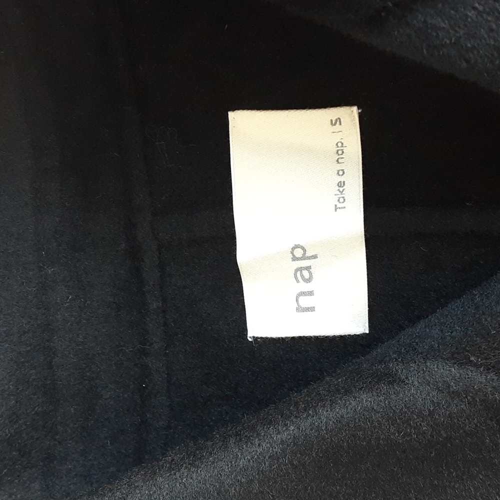 🍒 NAP Loungewear Megan Draped Wool Coat - Picture 4 of 14